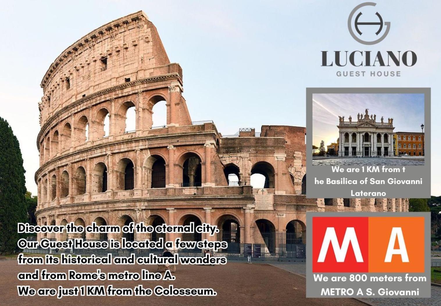 Luciano San Giovanni Guest House Rome Luaran gambar